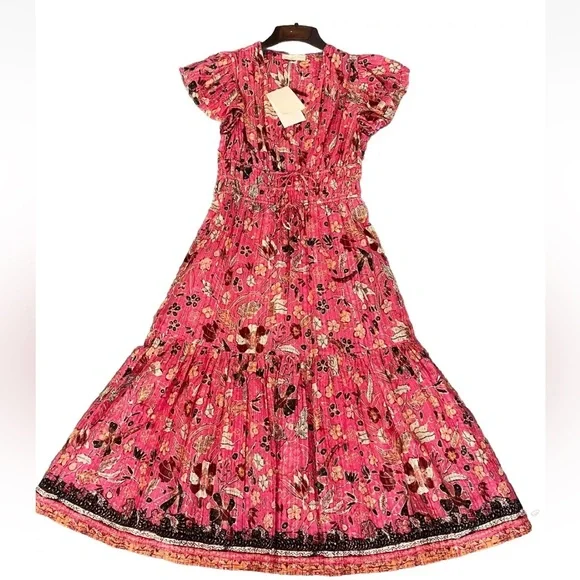 NWT ULLA JOHNSON Hollyhock
Angelica Dress Size 0 Beautiful ! - Picture 11 of 15